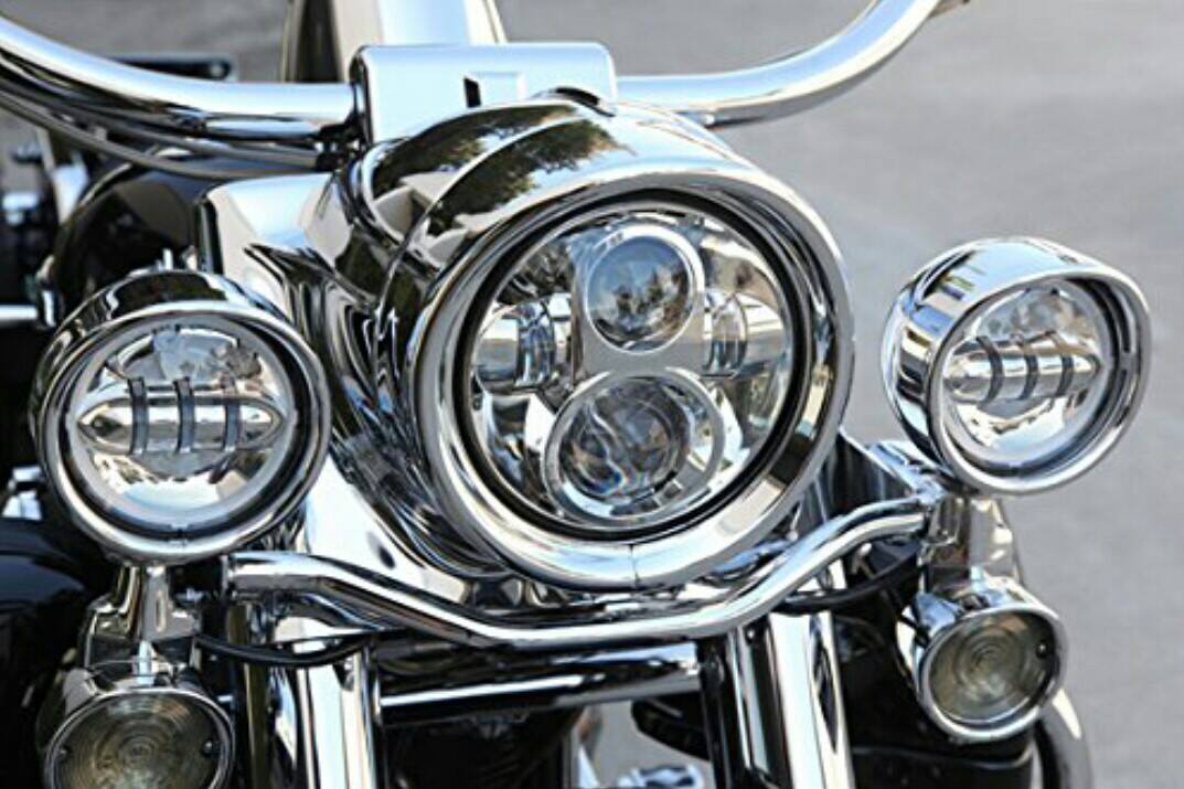 Harley, Honda, Suzuki, Yamaha, Kawasaki Led Daymaker Headlights