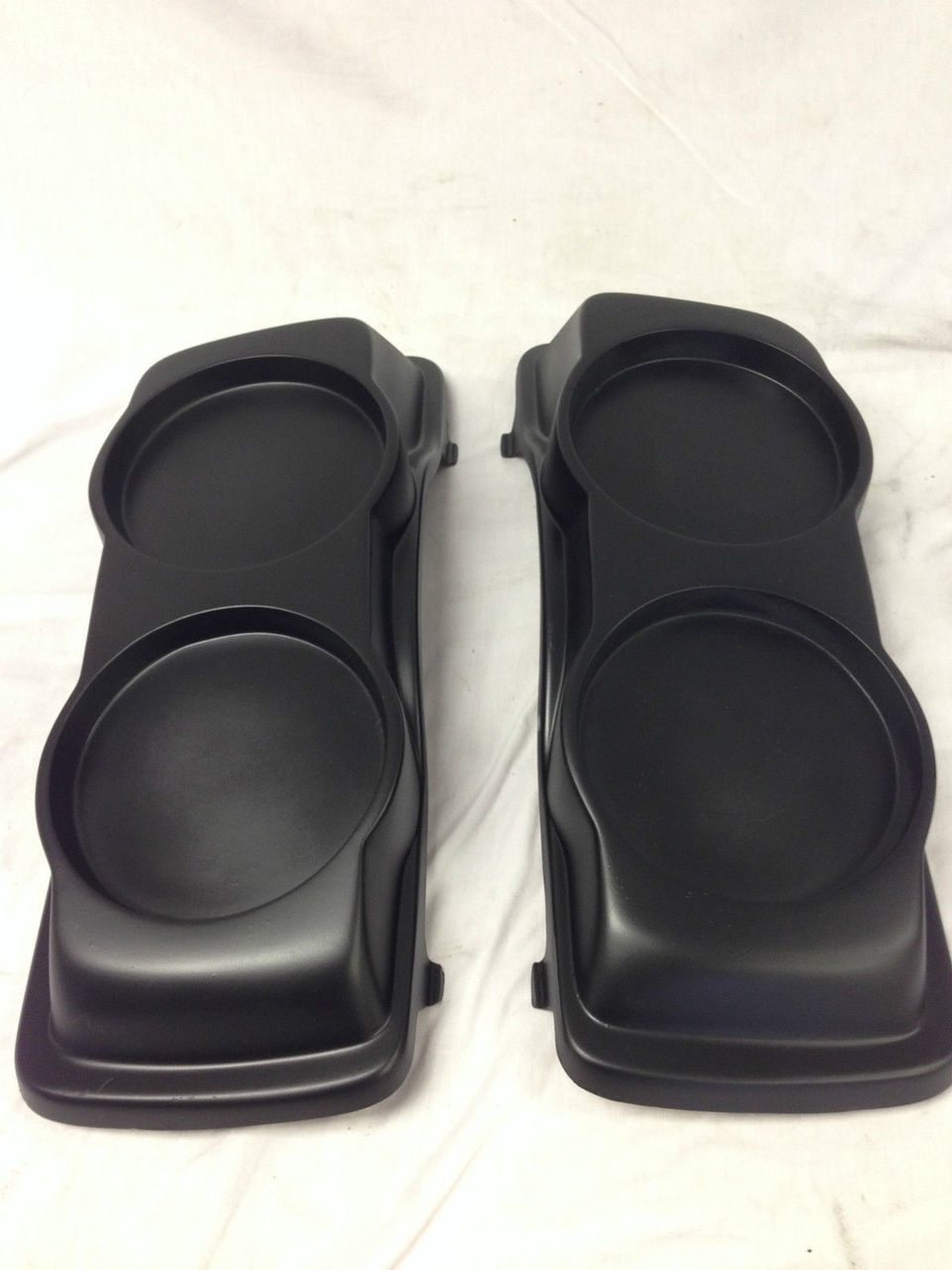 Harley Saddlebag Speaker Lids Dual 6.5" Fits Harley Touring Stretched / Extended