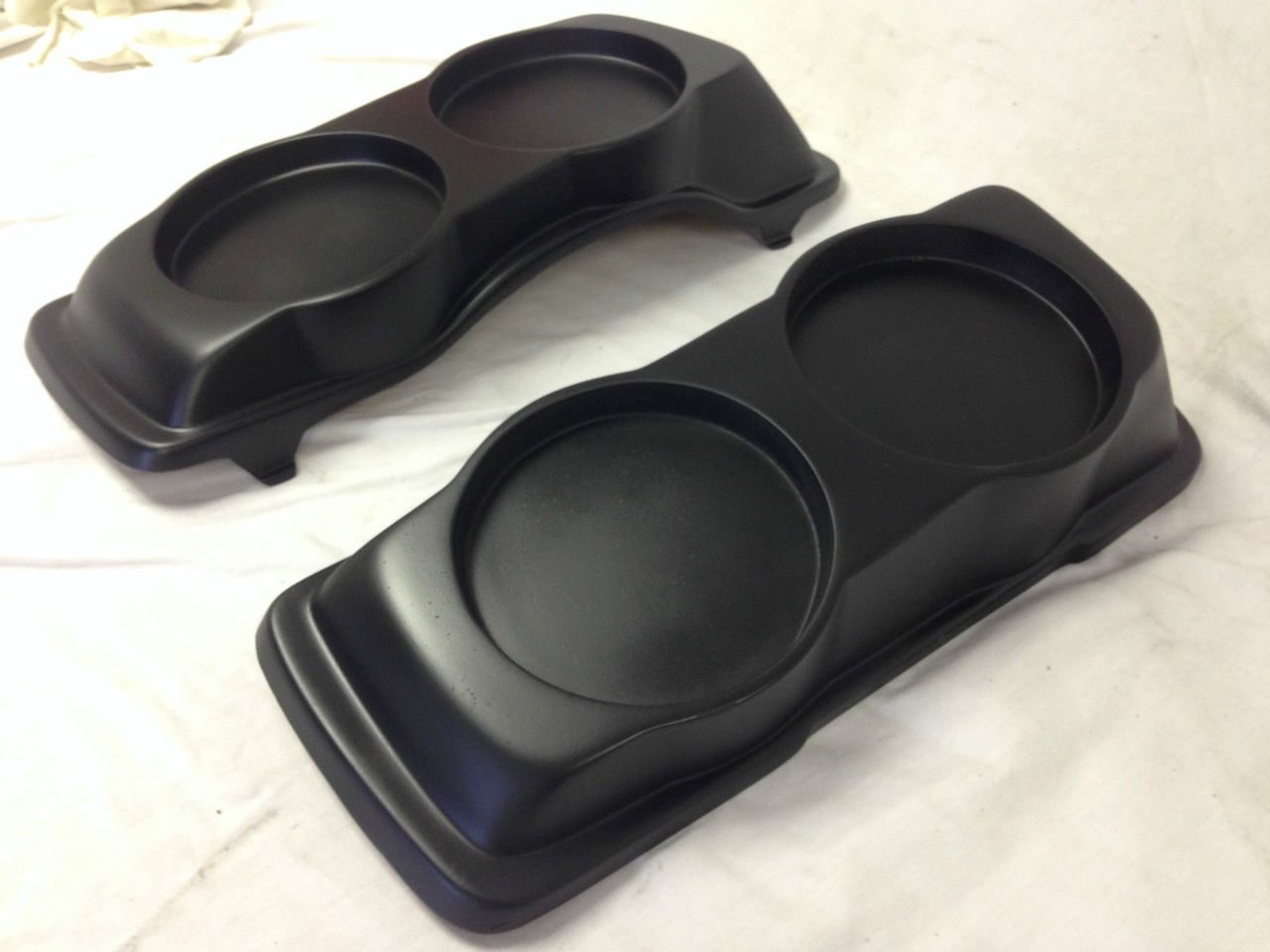 Harley Saddlebag Speaker Lids Dual 6.5" Fits Harley Touring Stretched / Extended
