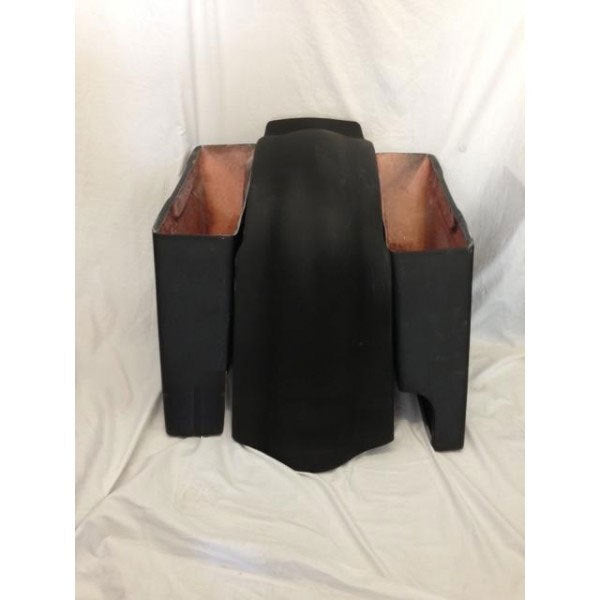 Harley Davidson Touring Bagger 6" Stretched Saddlebags - No lids - Right Cut Out Only
