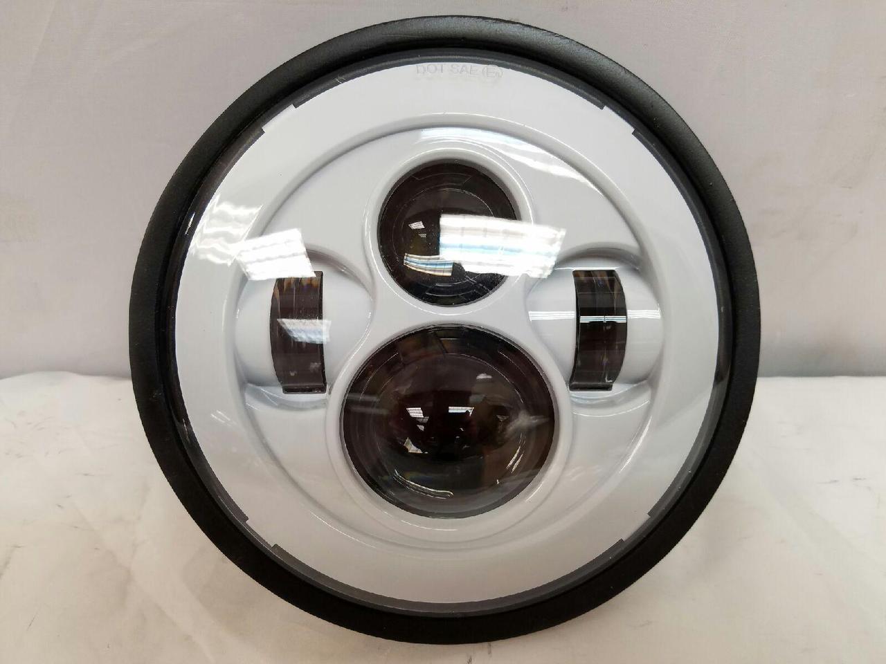 7" DAYMAKER Kawasaki Vulcan Nomad 800 Replacement White HID LED Light Bulb Headlight Motorcycle