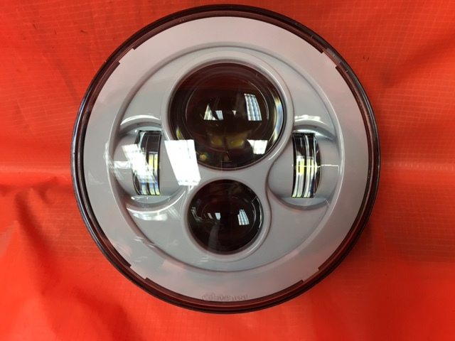 7" DAYMAKER Replacement WHITE Projector HID LED Light Bulb Headlight Motorcycle Harley