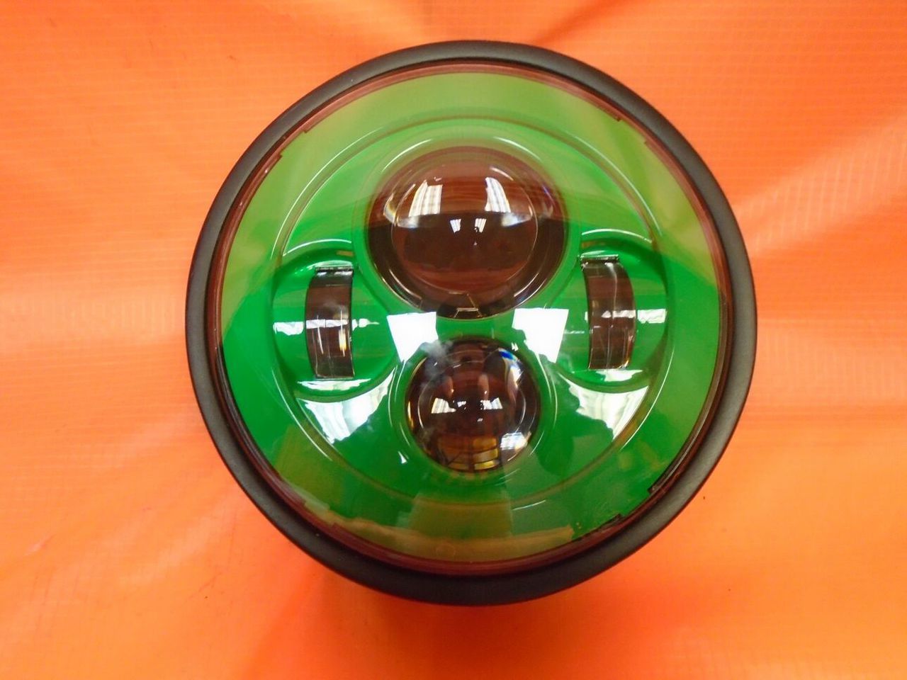 Honda Shadow Sabre AERO VT1100 DAYMAKER GREEN HID LED Light Bulb Headlight Motorcycle Mount