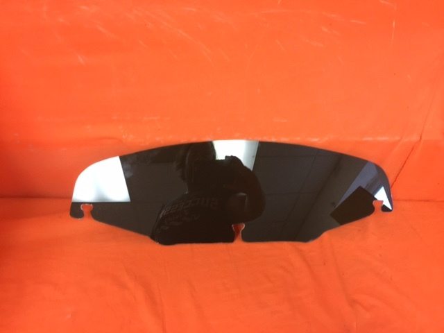 5" Smoked Windshield for Harley Davidson, Kawasaki, Honda, Yamaha - Bagger Bags Fairings