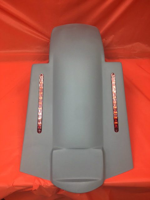 Harley Davidson 4", 5" and 6" Touring Extended Stretched Replacement Recessed LED Fender 09 - 13
