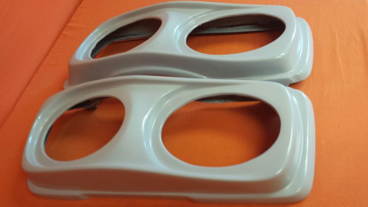 Harley Saddlebag Speaker Lids Dual 6 x 9 Fits Harley Touring Stretched / Extended