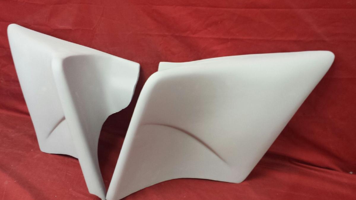 Harley Davidson Stretched Custom Side Covers Touring 96 - 08 FLHT, FLHR, FLTR, FLHX