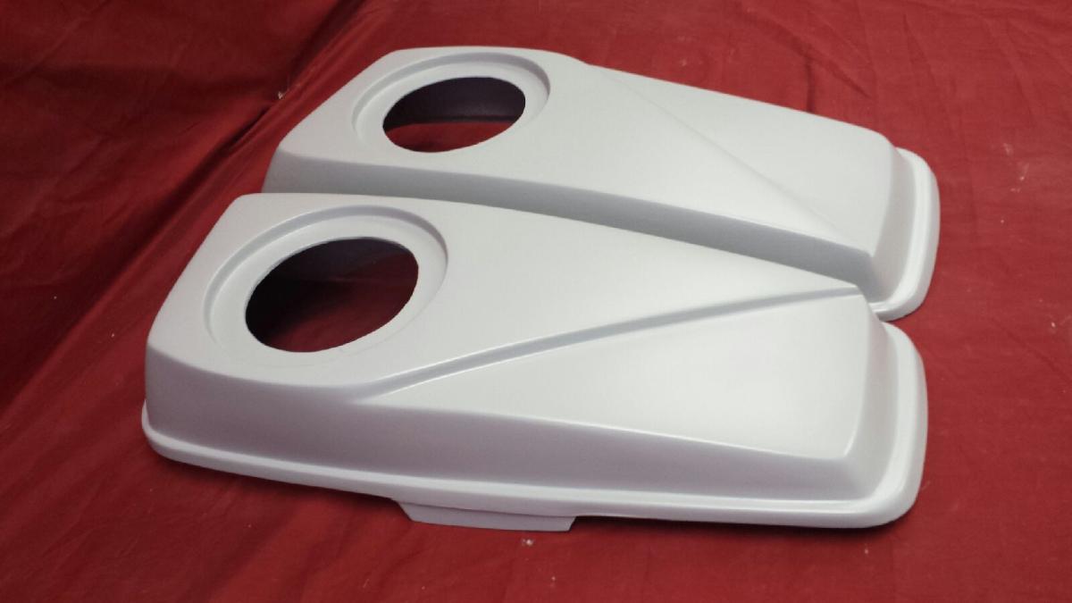 Harley 2014 - 2018 Model Saddlebag Speaker Lids Harley Touring Stretched / Extended 6.5"
