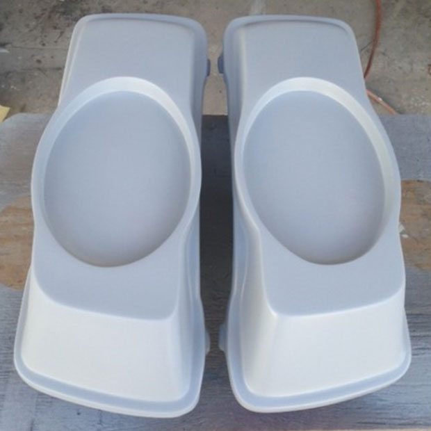 Harley Saddlebag Speaker Lids Fits Harley Touring Streched/Extended 6 x 9