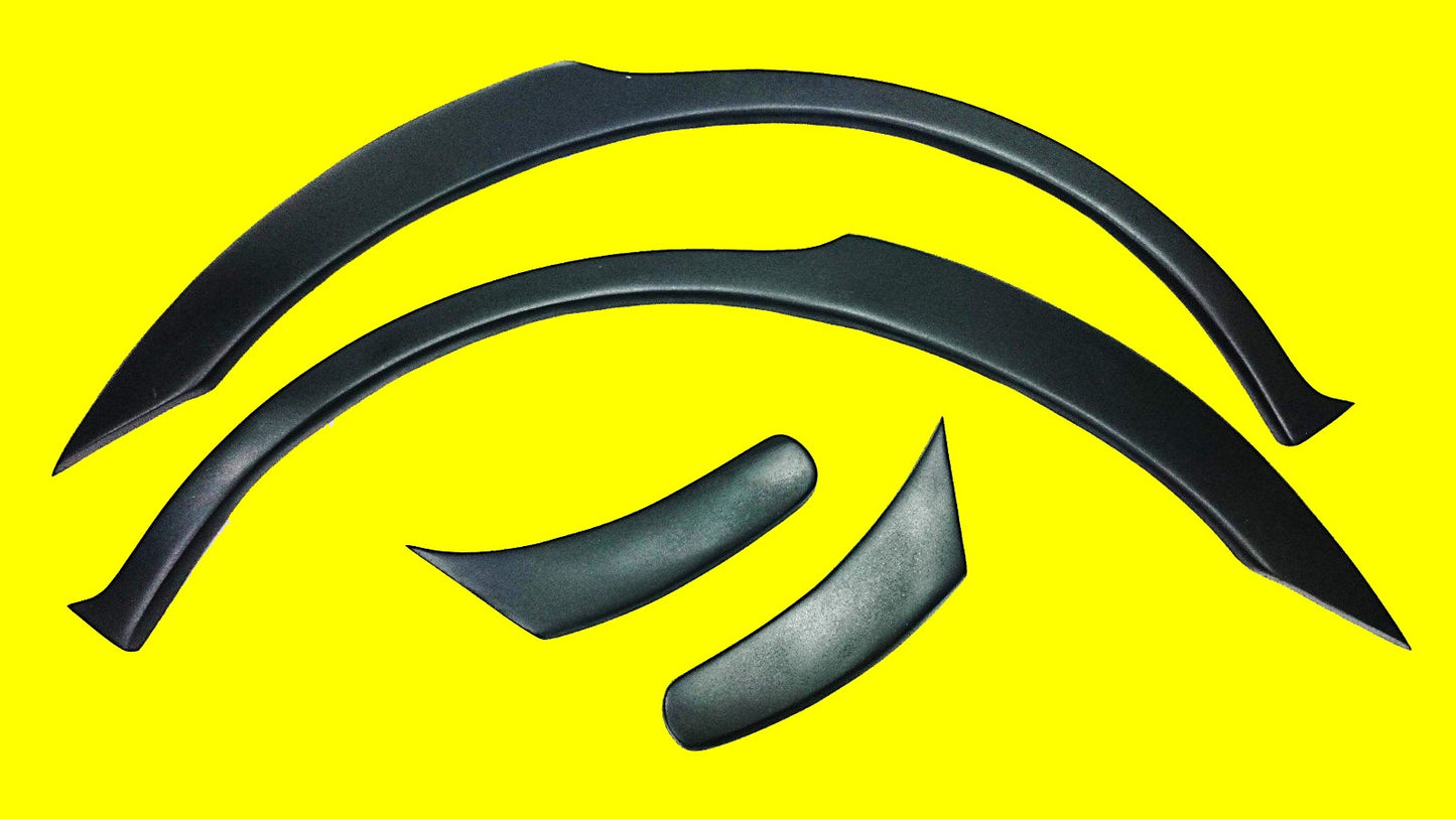 4 PIECES REAR FENDER FLARE KIT FOR 02 03 04 05 06 07 SUBARU IMPREZA WRX STI