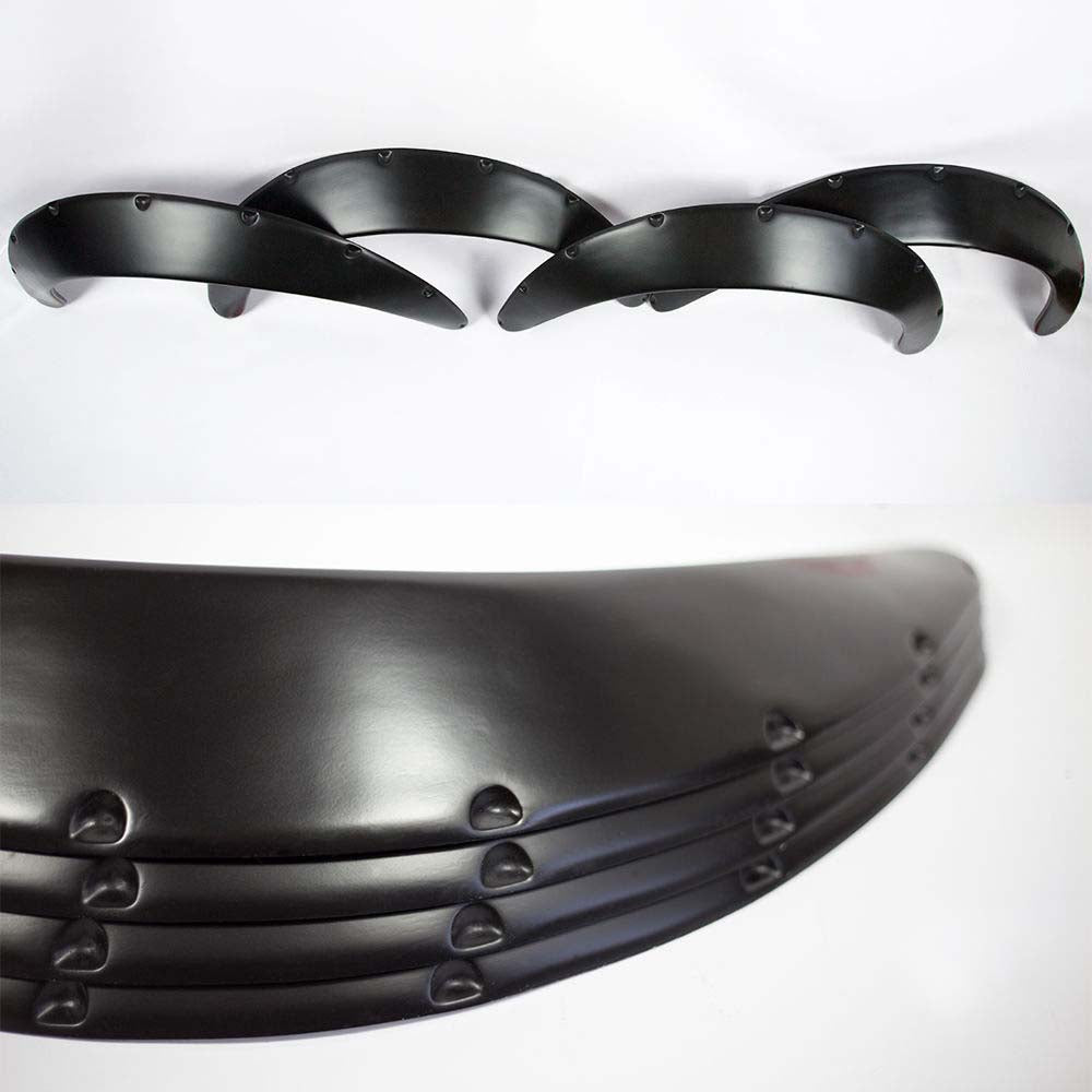 Universal Fender Flares JDM 3" wide 4 psc wheel arch SET