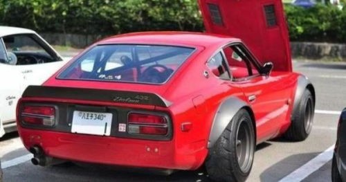 4" JDM Fender Flares Universal Fiberglass (4 pieces)  NEW