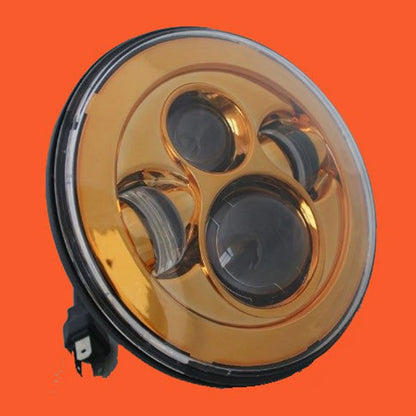 7" DAYMAKER Replacement Gold HID LED Light Bulb Headlight Motorcycle Kawasaki Vulcan Nomad 1500 / 1600