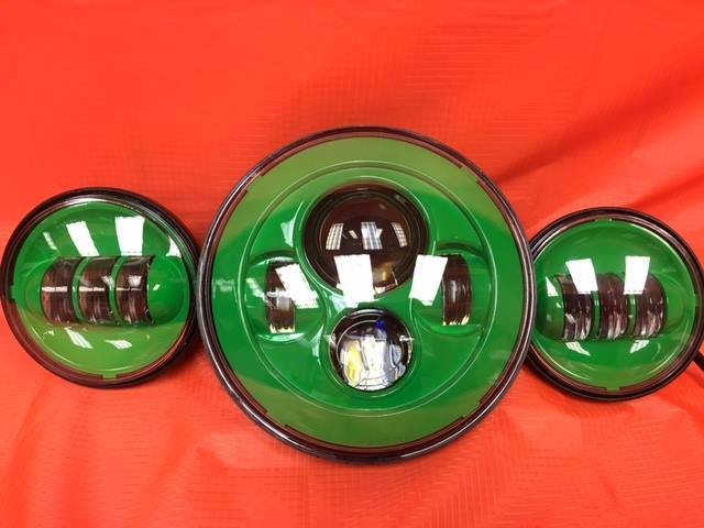 Harley, Honda, Suzuki, Yamaha, Kawasaki Led Daymaker Headlights