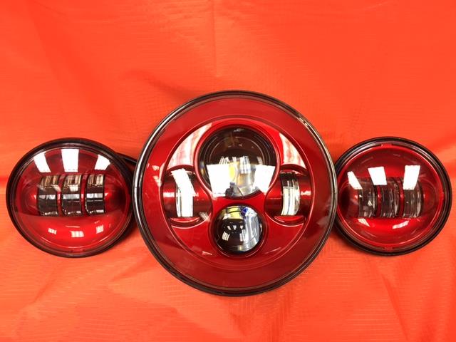 Harley, Honda, Suzuki, Yamaha, Kawasaki Led Daymaker Headlights