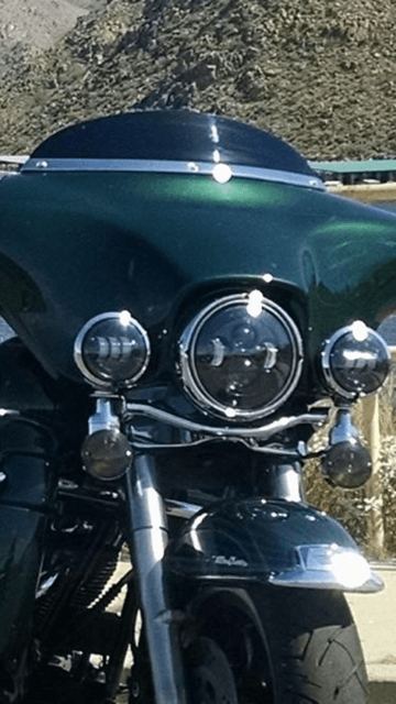Harley, Honda, Suzuki, Yamaha, Kawasaki Led Daymaker Headlights