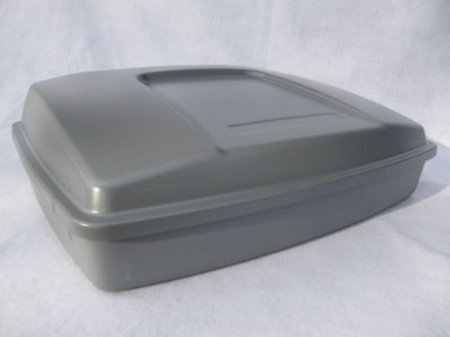 Tour Pack Pak Fiberglass Base RAZOR Pizza Box Size Harley Davidson Touring with Lid