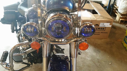 Harley, Honda, Suzuki, Yamaha, Kawasaki Led Daymaker Headlights