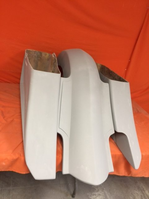 Harley Davidson 6" Trendsetter Extended Saddlebag Fender Kit - Right Side Cut Out / 2014 - 2018