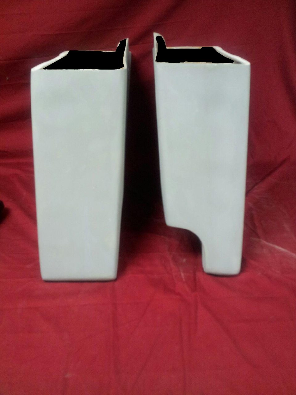 Harley Davidson 4" Extended Stretched Saddlebags   Right Side With CutOut No lids