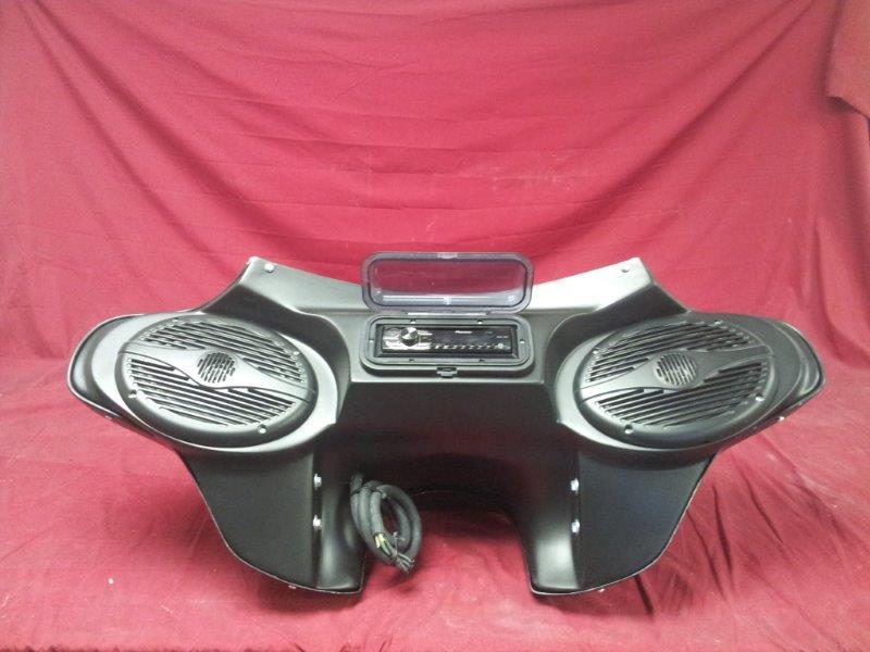 Kawasaki Nomad Motorcycle Headlight Stereo Radio Fairing 6 x 9 Speakers Batwing 1500 99-04