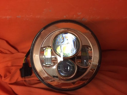 7" DAYMAKER Replacement Gold HID LED Light Bulb Headlight Motorcycle Kawasaki Vulcan Nomad 1500 / 1600