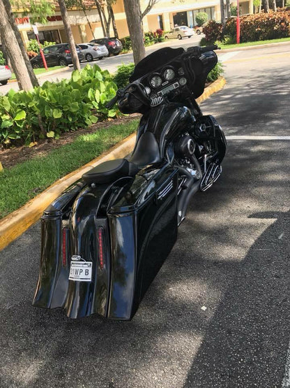 6” Down and Out Bag Kit for Harley Softail and Touring Bikes