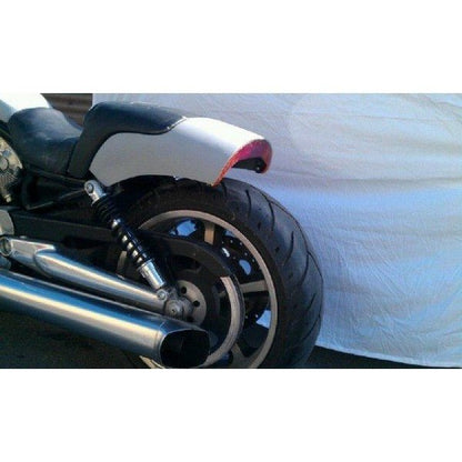 Vrod VRSCF Muscle Shorty Rear Custom Fender - 4.5" Shorter Non Painted