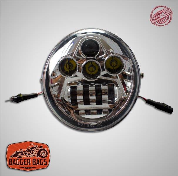 Harley Davidson VROD V-ROD VRSC LED DAYMAKER HEADLIGHT - CHROME