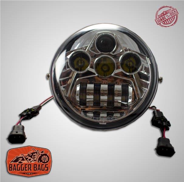 Harley Davidson VROD V-ROD VRSC LED DAYMAKER HEADLIGHT - CHROME