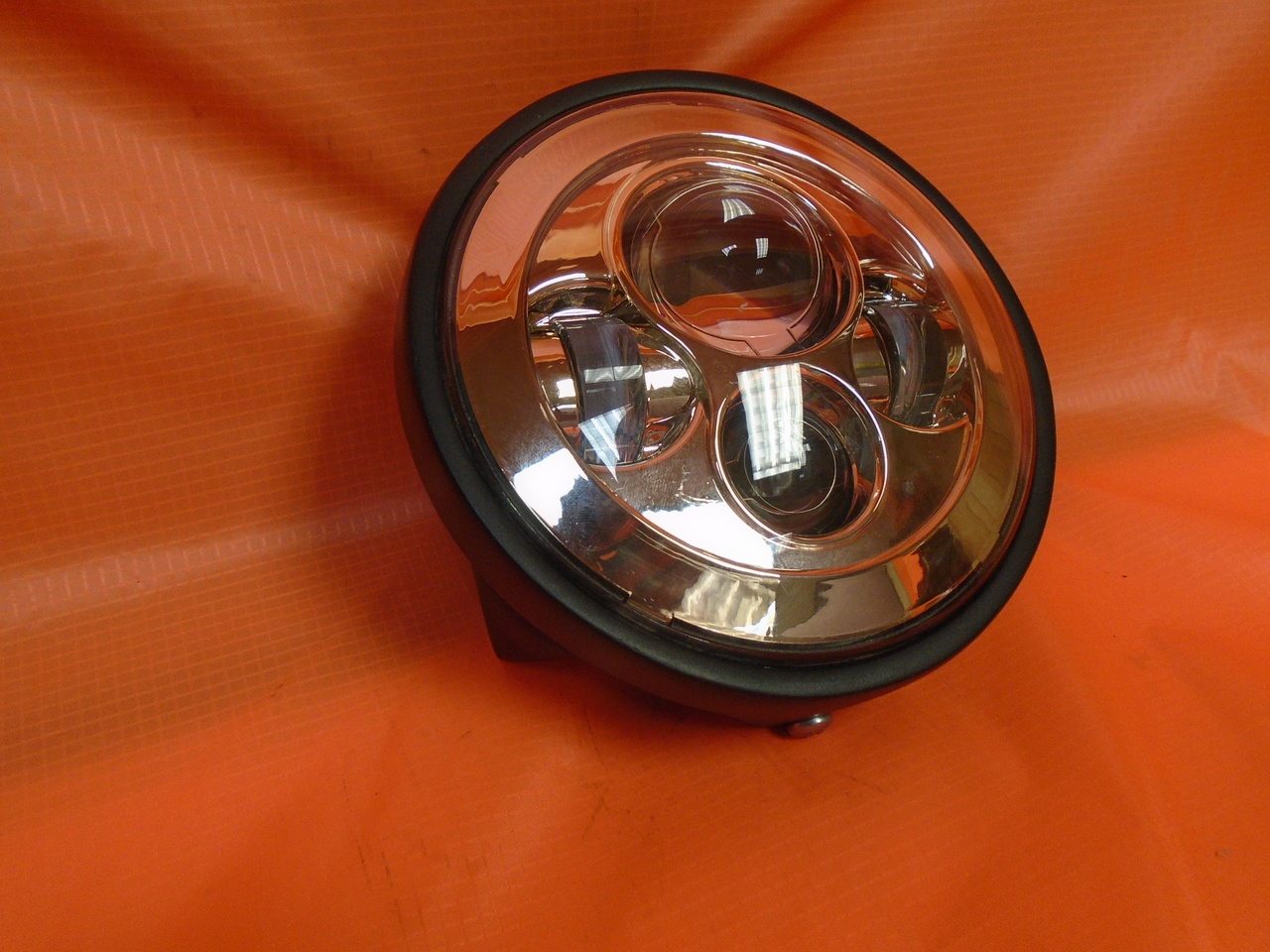 7" DAYMAKER Yamaha Royal Star Venture GOLD Projector HID LED Light Bulb Headlight Motorcycle
