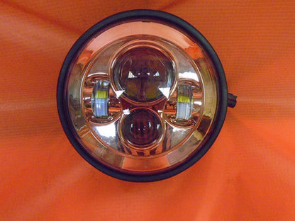 7" DAYMAKER Yamaha Royal Star Venture GOLD Projector HID LED Light Bulb Headlight Motorcycle