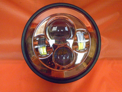 Honda Shadow Sabre AERO VT1100 DAYMAKER GOLD HID LED Light Bulb Headlight Motorcycle   Mount