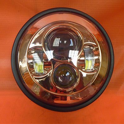 Honda Shadow Sabre AERO VT1100 DAYMAKER GOLD HID LED Light Bulb Headlight Motorcycle   Mount
