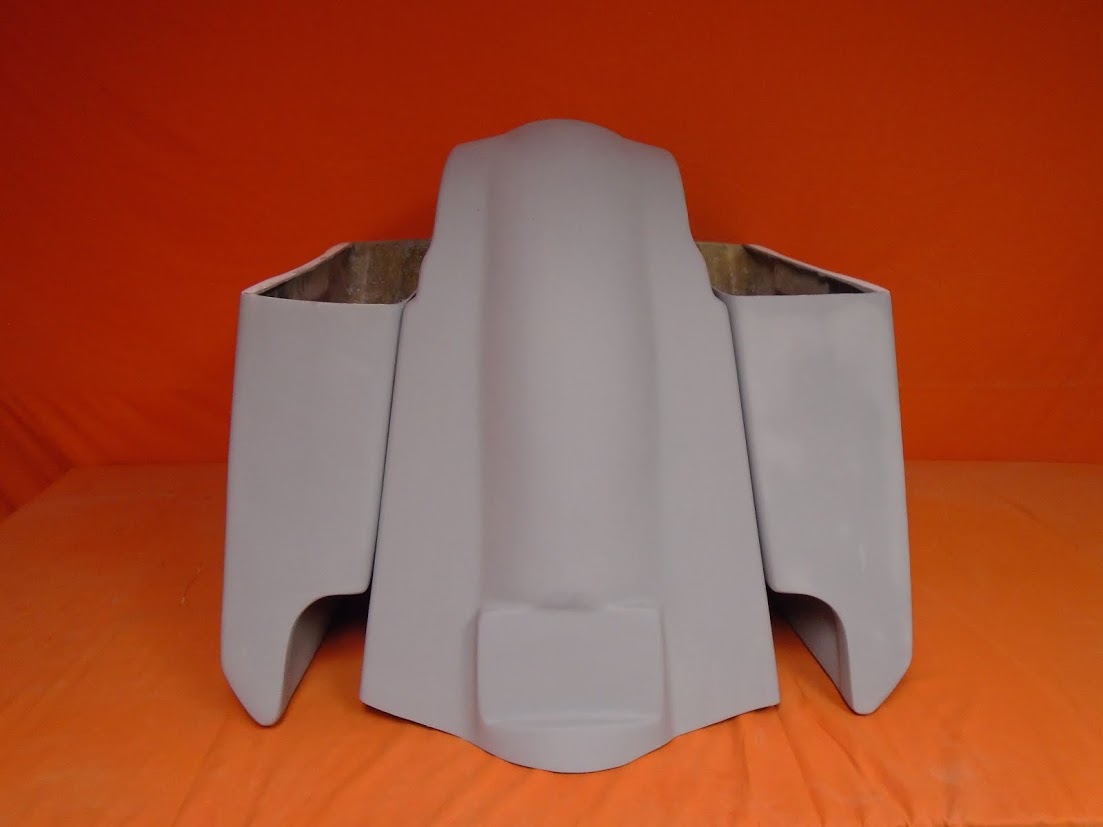 Harley Davidson 5" Extended Saddlebags With Cut Outs Fender - No lids