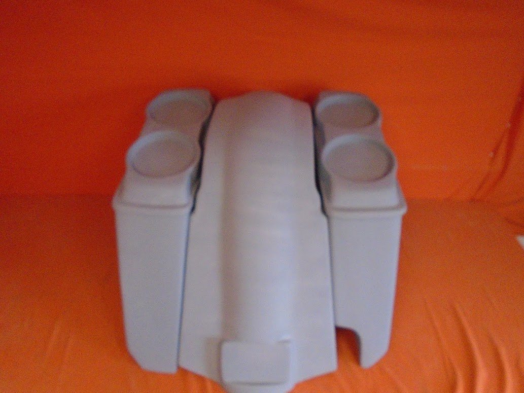 Harley Davidson Heritage Softail 5" Extended Saddlebags Dual 6 X 9 Speaker Lids   Fender Right Cut Out
