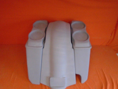 Harley Davidson Heritage Softail 5" Extended Saddlebags Dual 6 X 9 Speaker Lids   Fender Right Cut Out
