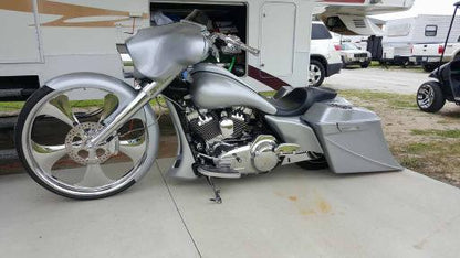 8” Stealth Kit for Harley Softail and Touring Bagger Kit