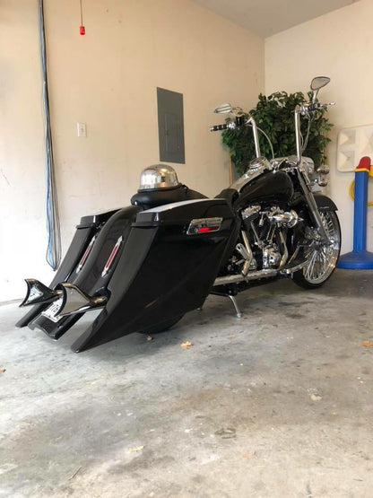 8” Stealth Kit for Harley Softail and Touring Bagger Kit