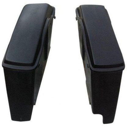 Harley Davidson 6" Softail Heritage Extended Stretched Saddlebags Lids Right Cut Out