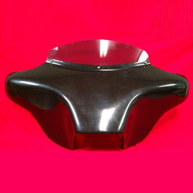 Honda VTX C / R / S 1800 &amp; 1300 Bagger Fairing No Holes Batwing