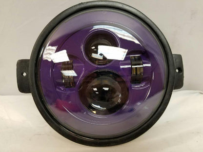 7" Kawasaki Voyager & Vaquero DAYMAKER Replacement Headlight Purple LED Light Projector HID Bulb