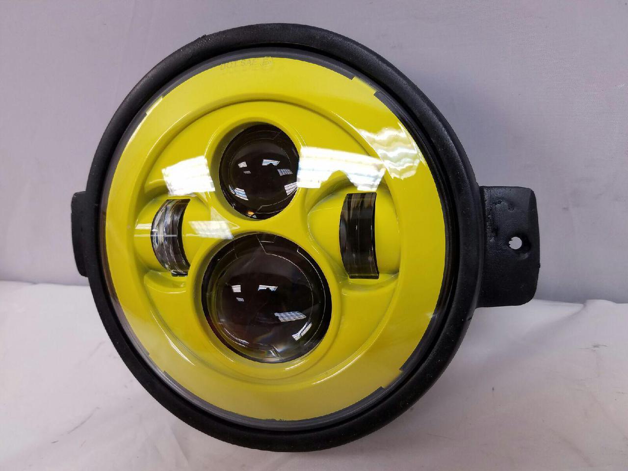 7" Kawasaki Voyager & Vaquero DAYMAKER Replacement Headlight Yellow LED Light Projector HID Bulb