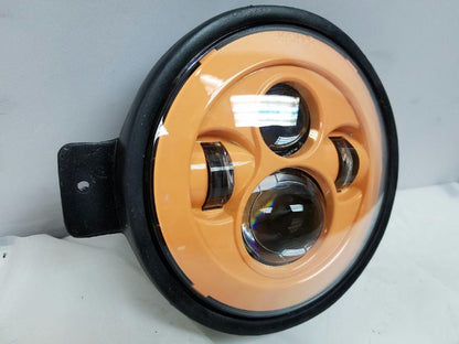 7" Kawasaki Voyager & Vaquero DAYMAKER Replacement Headlight Salmon LED Light Projector HID Bulb