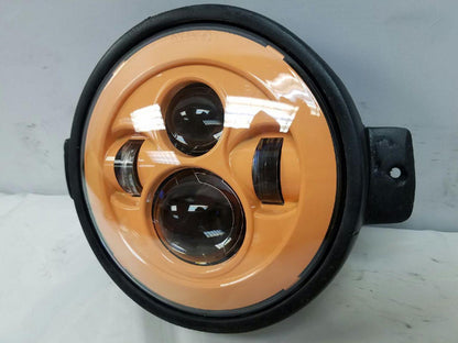 7" Kawasaki Voyager & Vaquero DAYMAKER Replacement Headlight Salmon LED Light Projector HID Bulb