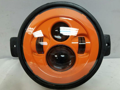7" Kawasaki Voyager & Vaquero DAYMAKER Replacement Headlight Orange LED Light Projector HID Bulb