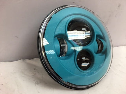 7" DAYMAKER Replacement TURQUOISE BLUE Projector HID LED Light Bulb Headlight Motorcycle Harley