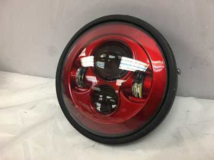 7" DAYMAKER Kawasaki Vulcan Nomad 800 Replacement Red HID LED Light Bulb Headlight Motorcycle