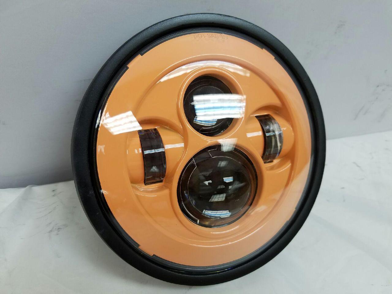 7" DAYMAKER Kawasaki Vulcan Nomad 800 Replacement Salmon HID LED Light Bulb Headlight Motorcycle