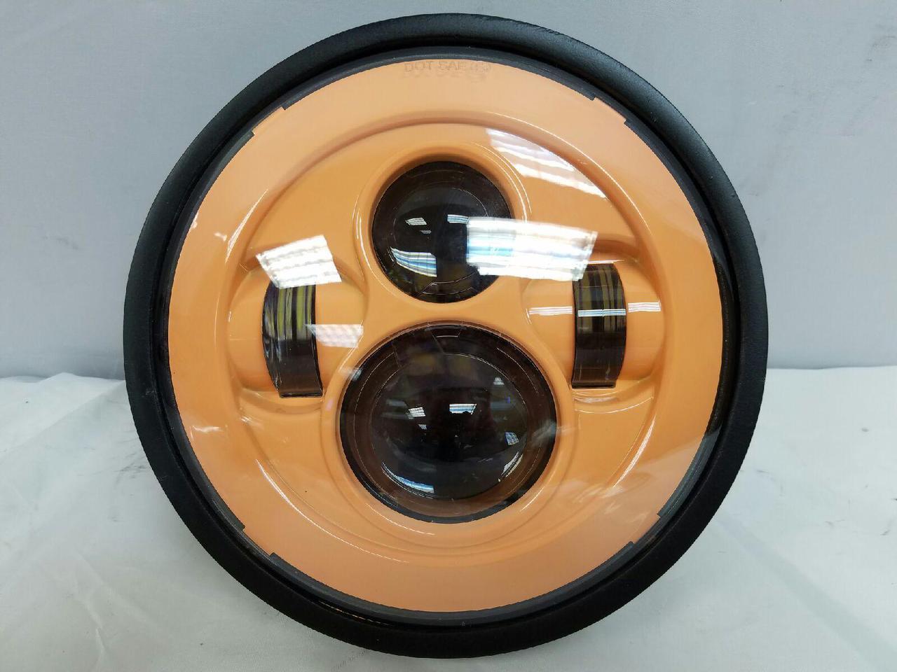 7" DAYMAKER Kawasaki Vulcan Nomad 800 Replacement Salmon HID LED Light Bulb Headlight Motorcycle